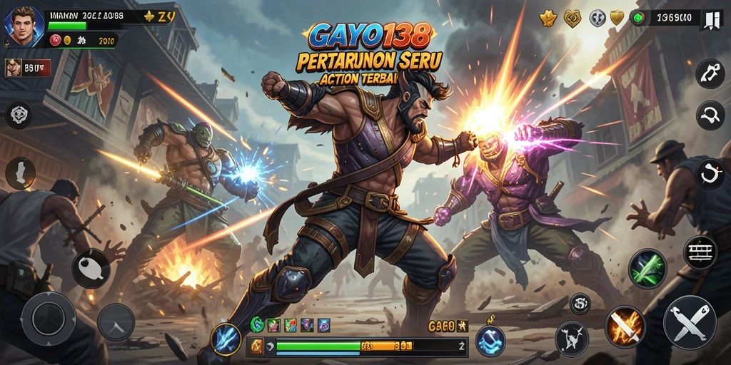 Menampilkan aksi seru dan grafis fantastis GAYO138.