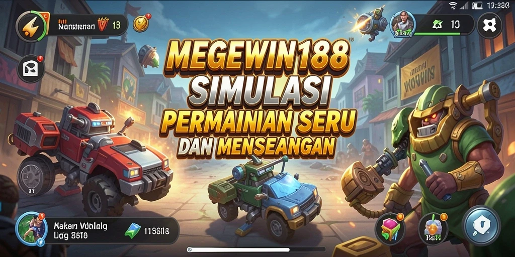 Tampilan gameplay menarik dari MEGEWIN188 dengan grafis menawan.