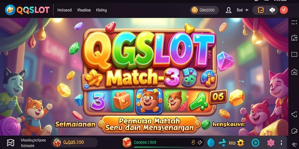 Tampilan menarik dari gameplay <strong>QQSLOT</strong> yang penuh warna dan menantang.