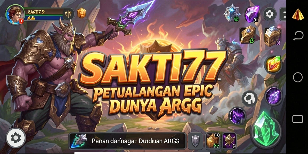 Tampilan gameplay ARPG yang seru dan mendebarkan.