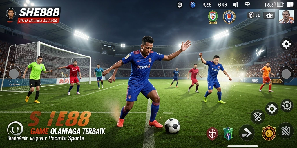 Tampilan gameplay SHE888 yang seru dan dinamis.