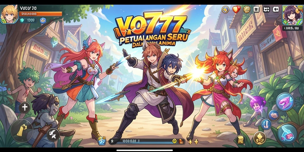 Gameplay VO777 yang penuh warna dan aksi seru.